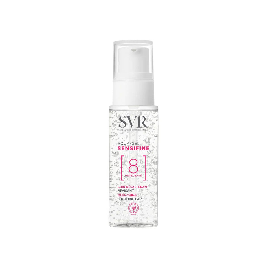 SVR veido gelis itin jautriai, alergiškai odai SENSIFINE AQUA-GEL, 40 ml