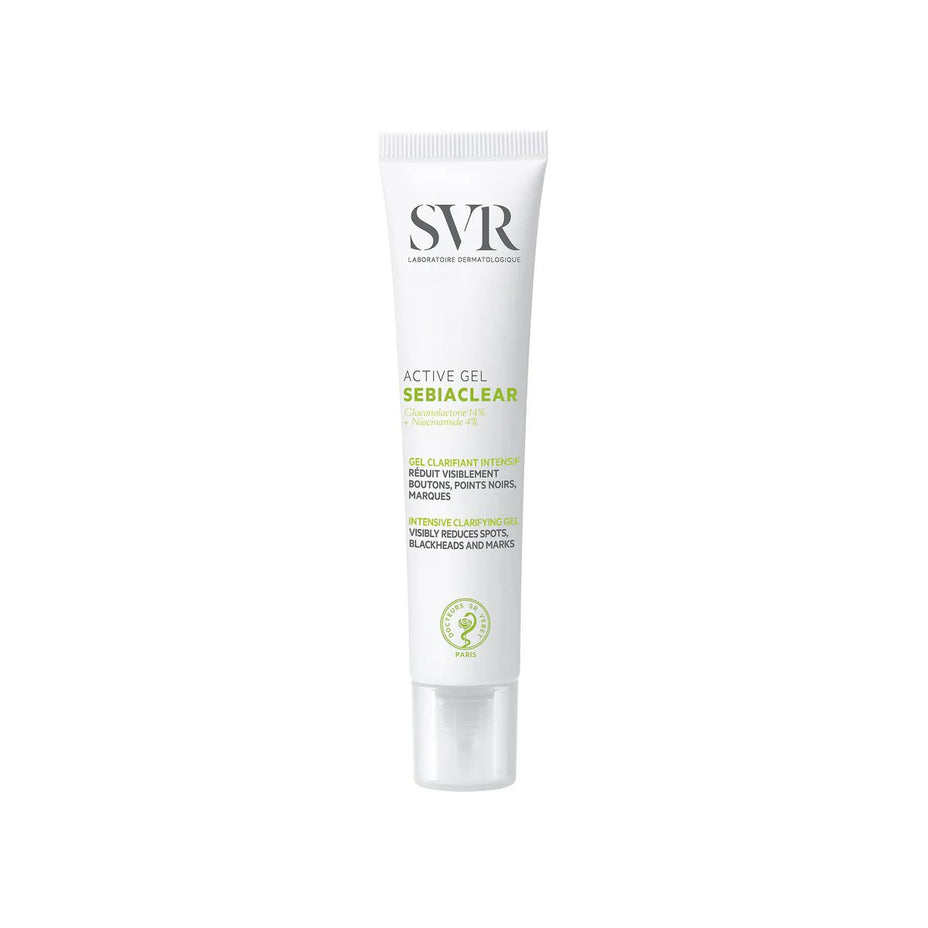 SVR veido kremas-gelis riebiai, probleminei odai SEBIACLEAR ACTIVE GEL, 40 ml