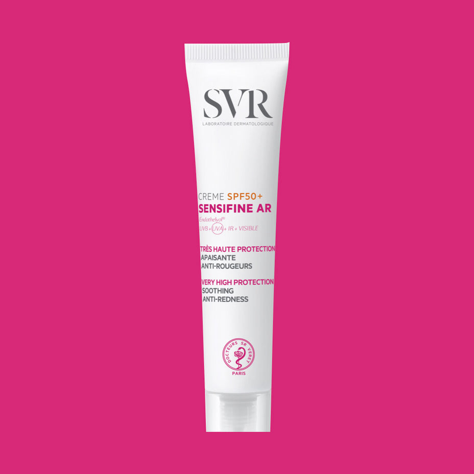 SVR veido kremas nuo saulės raustančiai odai SENSIFINE AR SPF 50+, 40 ml