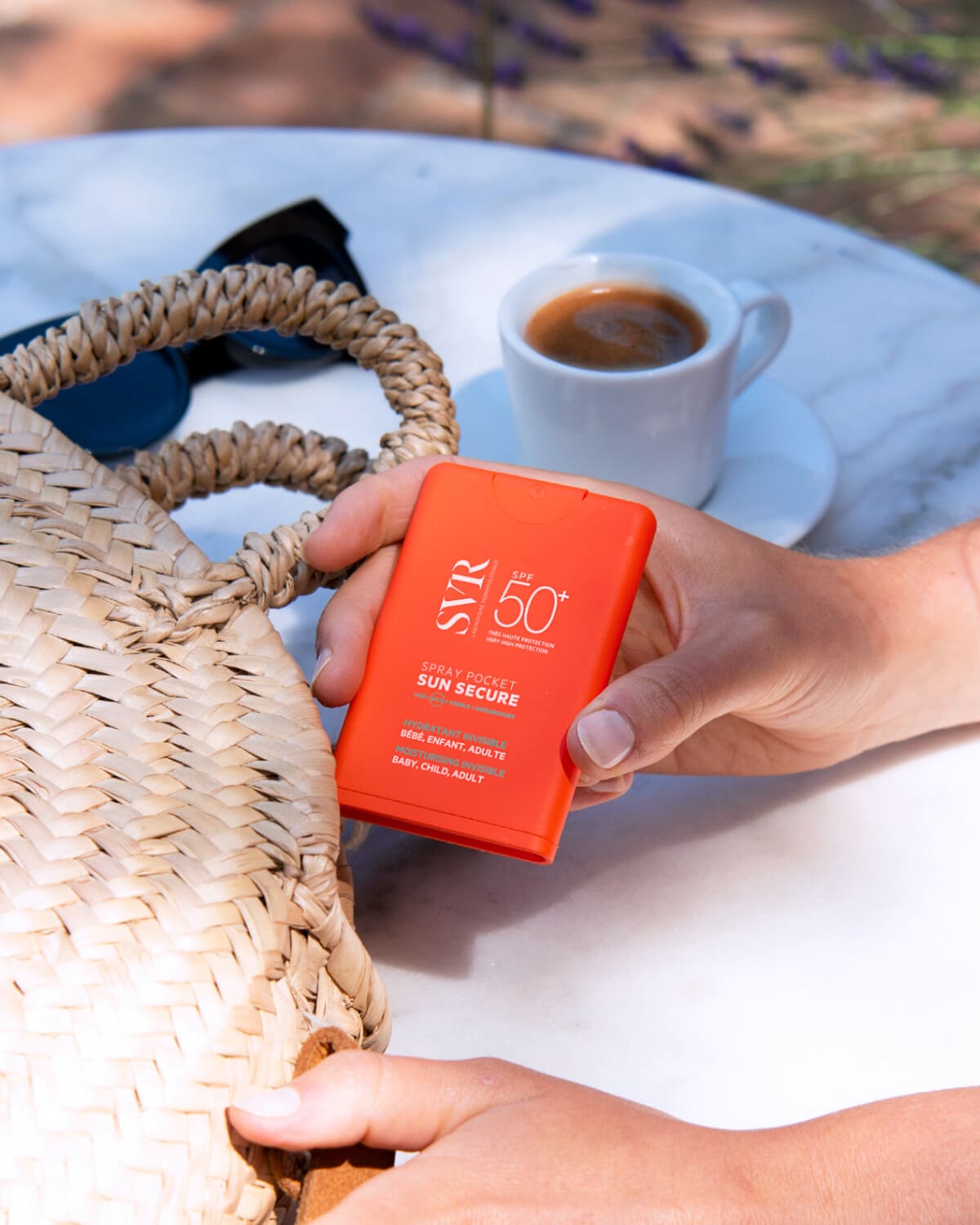 SVR losjonas nuo saulės kišeninėje pakuotėje SUN SECURE SPRAY POCKET, SPF 50+