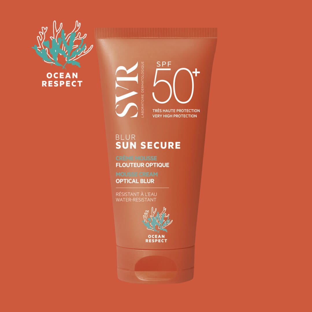 SVR veido kremas nuo saulės su optiniu efektu SUN SECURE BLUR, SPF 50+, 50 ml