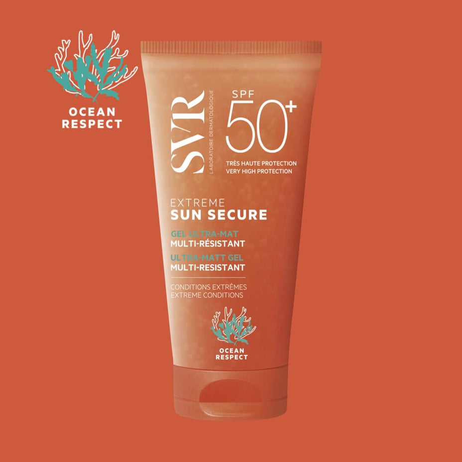 SVR matiškumo suteikiantis apsauginis gelis nuo saulės SUN SECURE EXTREME, SPF 50+, nuo 3 m., 30 ml