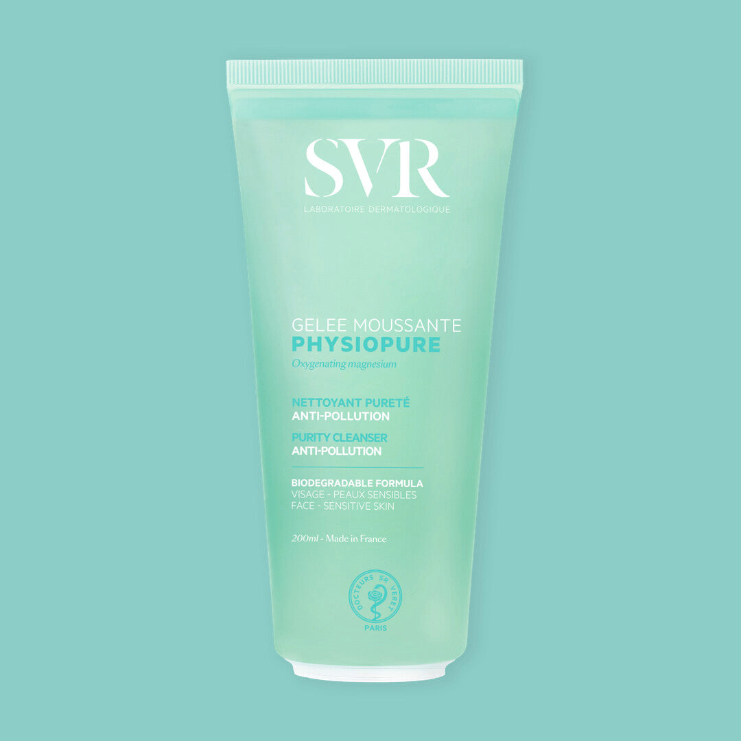 SVR gelinis veido prausiklis jautriai, pavargusiai odai PHYSIOPURE, 200 ml