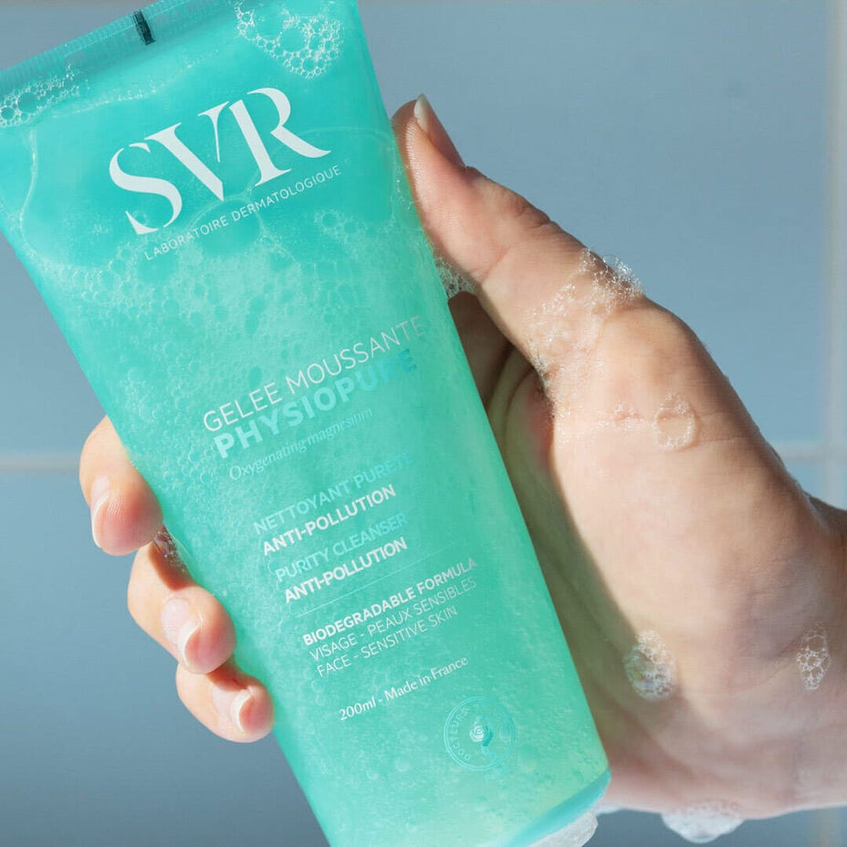 SVR gelinis veido prausiklis jautriai, pavargusiai odai PHYSIOPURE, 200 ml