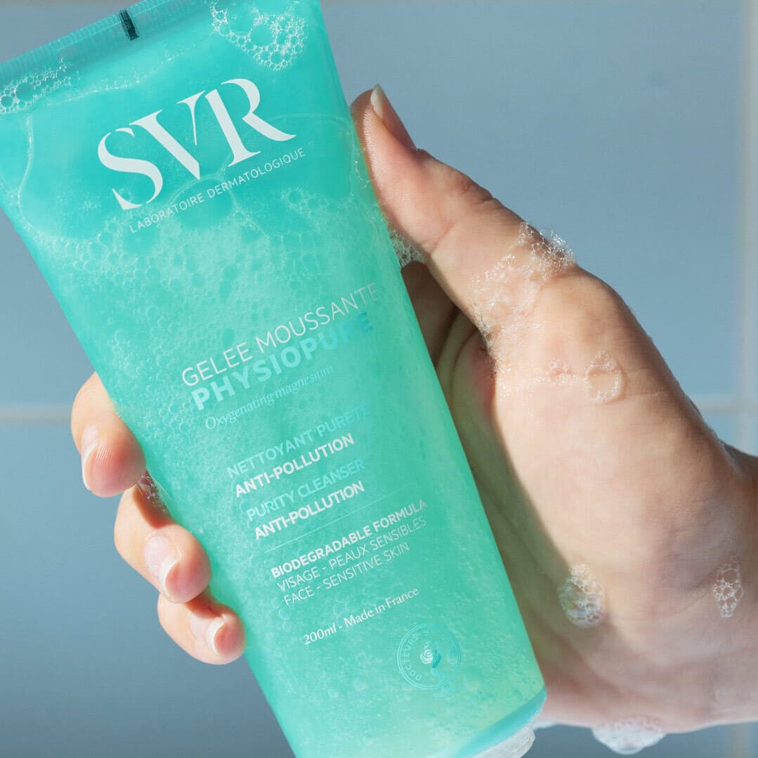 SVR gelinis veido prausiklis jautriai, pavargusiai odai PHYSIOPURE, 200 ml