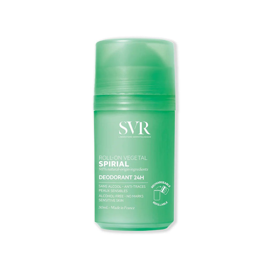 SVR dezodorantas su probiotikais itin jautriai odai SPIRIAL VÉGÉTAL ROLL-ON, 50 ml