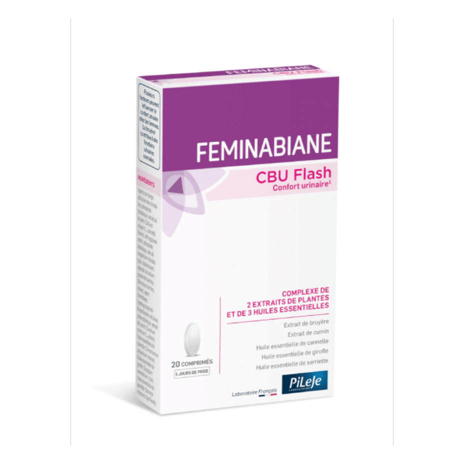 PILEJE FEMINABIANE CBU FLASH, 20 tablečių