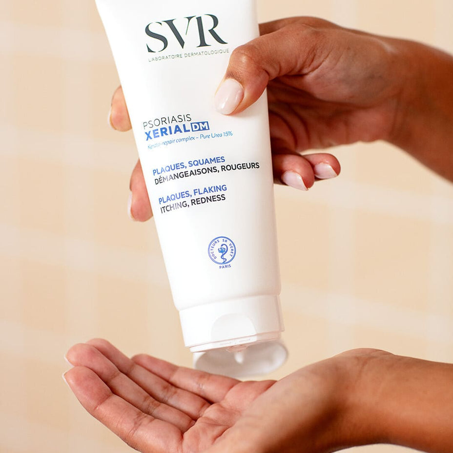 SVR veido ir kūno kremas psoriazės paveiktai odai XERIAL PSORIASIS DM, 200 ml