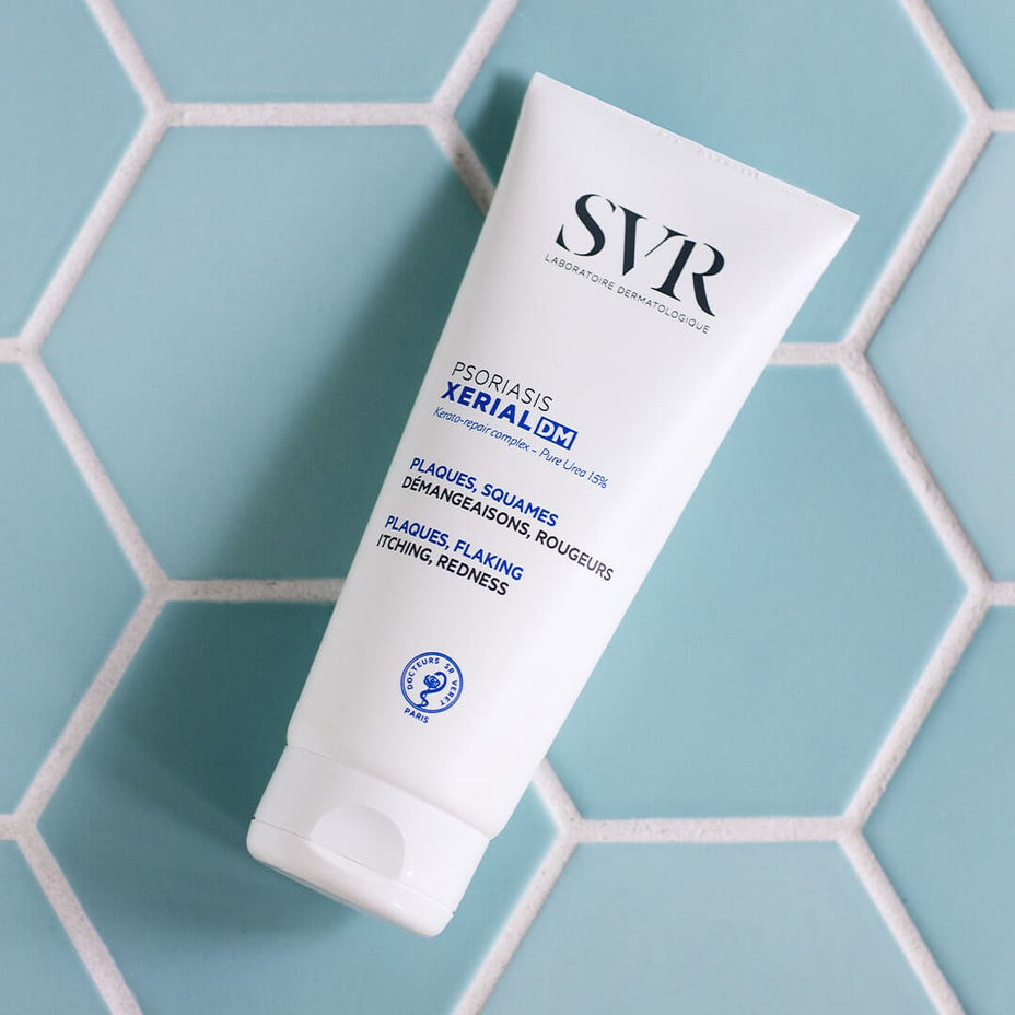 SVR veido ir kūno kremas psoriazės paveiktai odai XERIAL PSORIASIS DM, 200 ml
