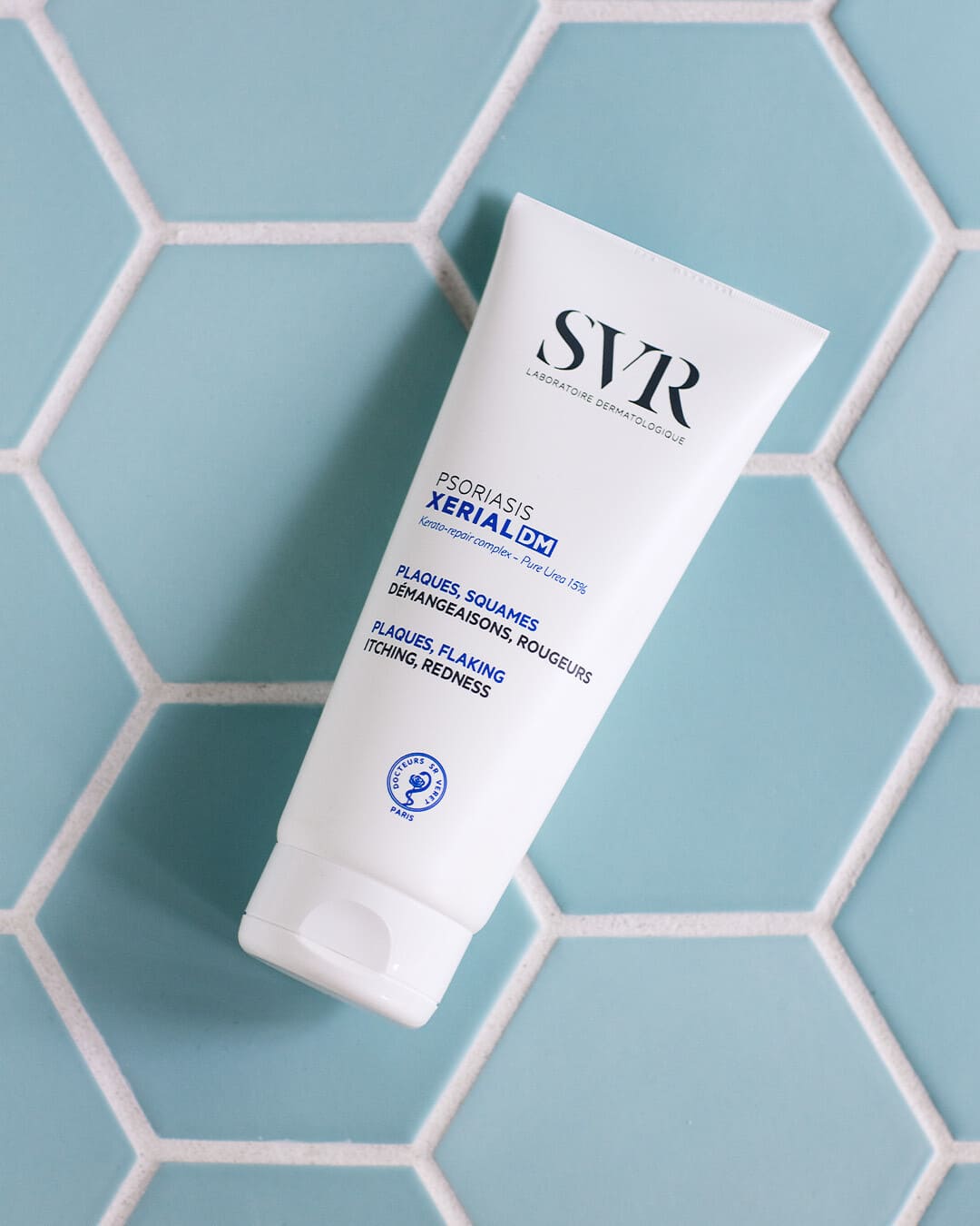 SVR veido ir kūno kremas psoriazės paveiktai odai XERIAL PSORIASIS DM, 200 ml