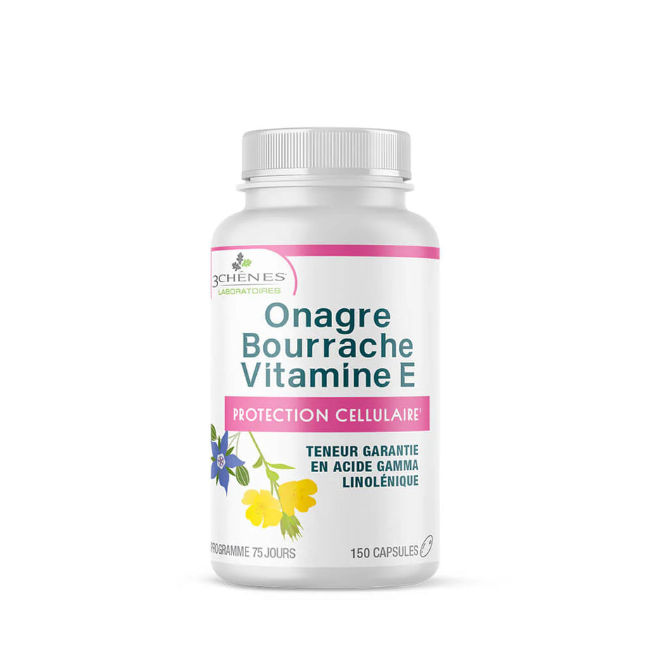 3C PHARMA ONAGRE - nakviša agurklė vit. E 150 kapsulių