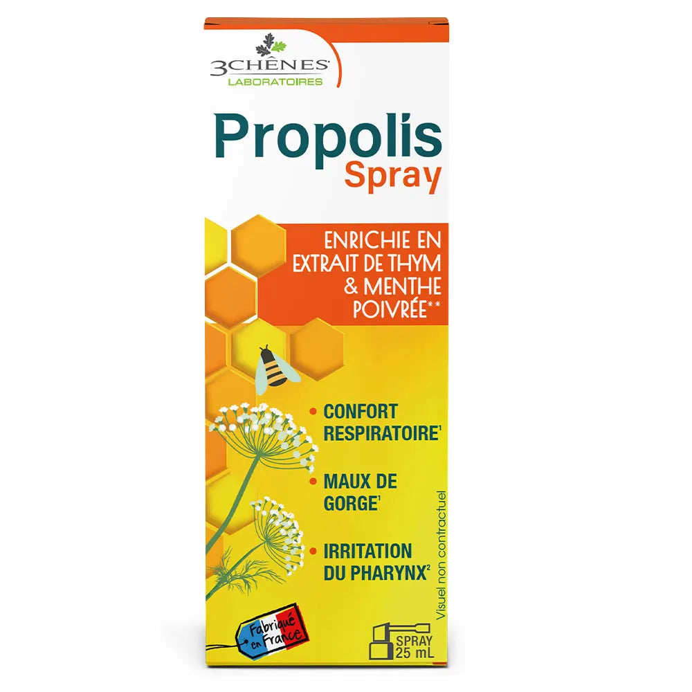 3C PHARMA PROPOLIS purškalas gerklei su čiobreliais 25ml