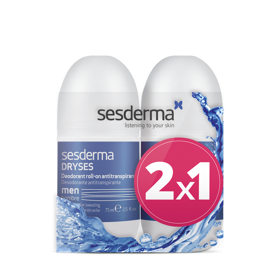 SESDERMA, dryses dezodorantų rinkinys vyrams, 2x75 ml