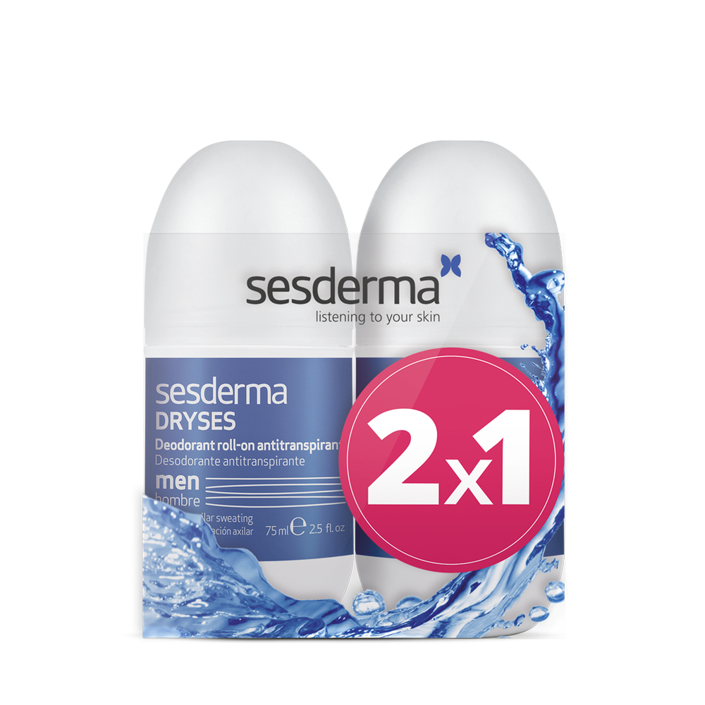 SESDERMA, dryses dezodorantų rinkinys vyrams, 2x75 ml