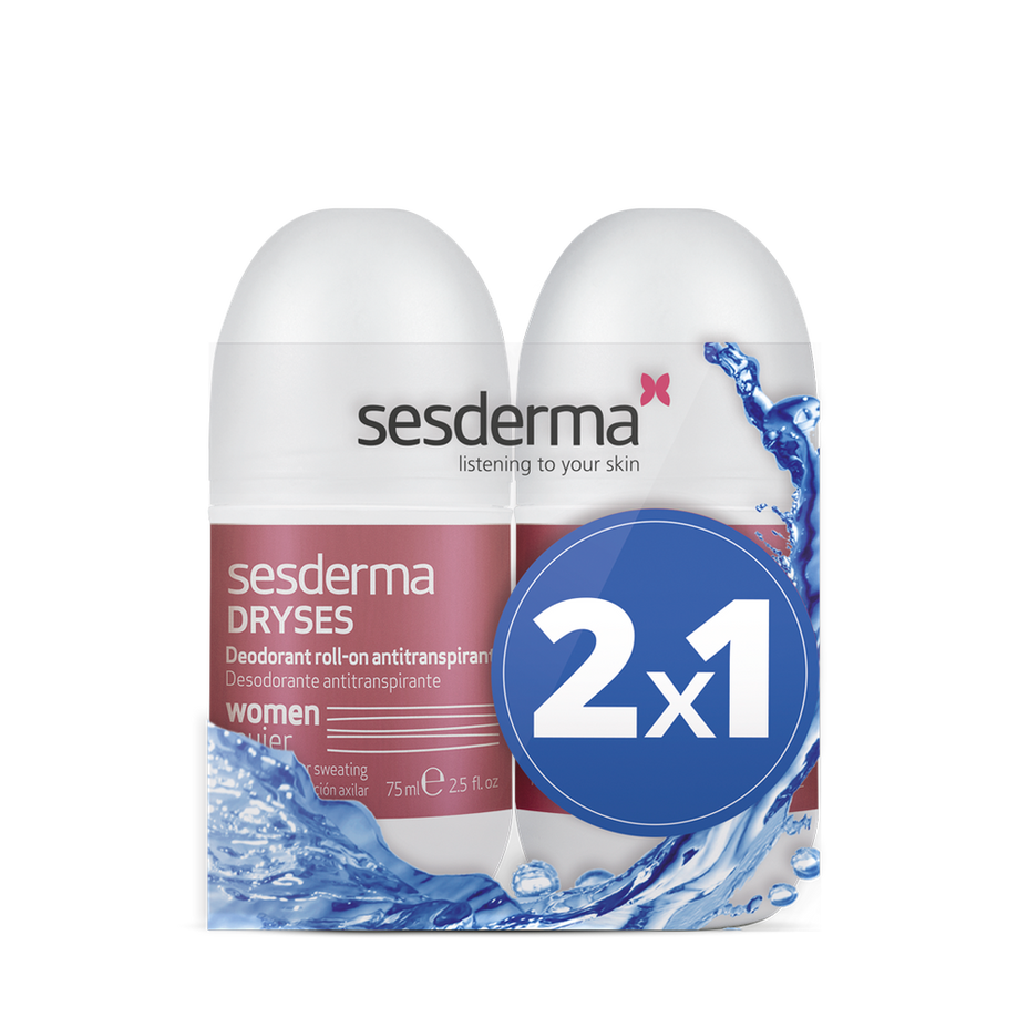 SESDERMA, dryses dezodorantų rinkinys moterims, 2x75 ml