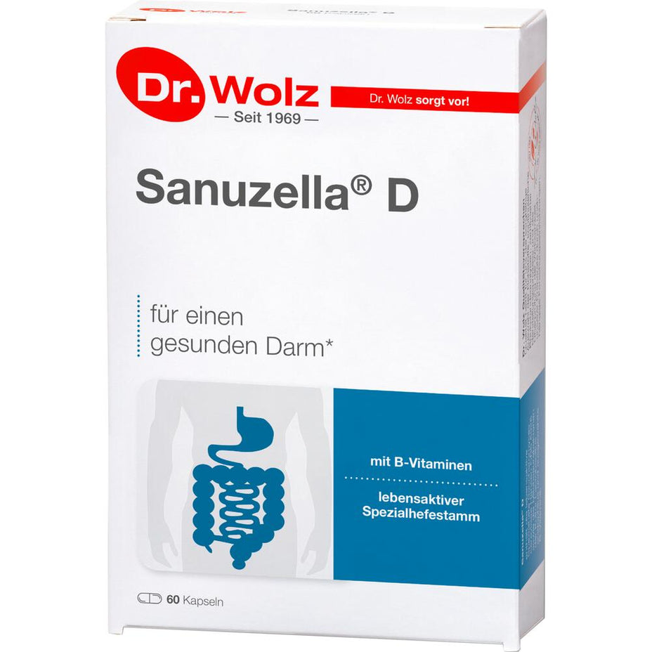 DR. WOLZ Sanuzella® D, 60 kapsulių