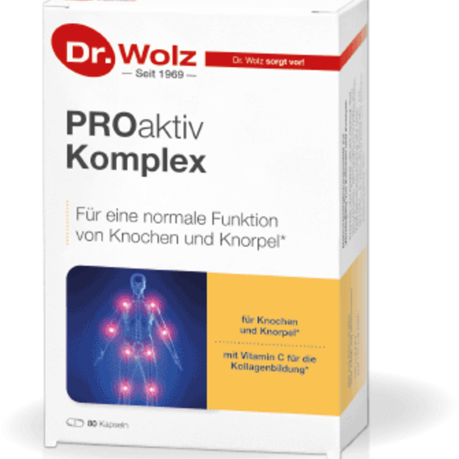 DR. WOLZ, PROAKTIV KOMPLEX, 60 + 20 kapsulių