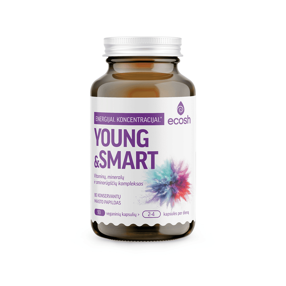 ECOSH Young&Smart, 90 kapsulių