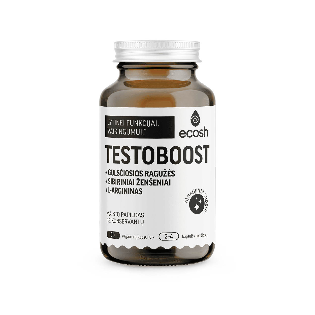 ECOSH Testoboost, 90kapsulių