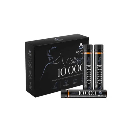 GAMTOS NAMAI, COLLAGEN 10 000+HIALIURONO RŪGŠTIS SHOTS, 25 ml x 14 VNT