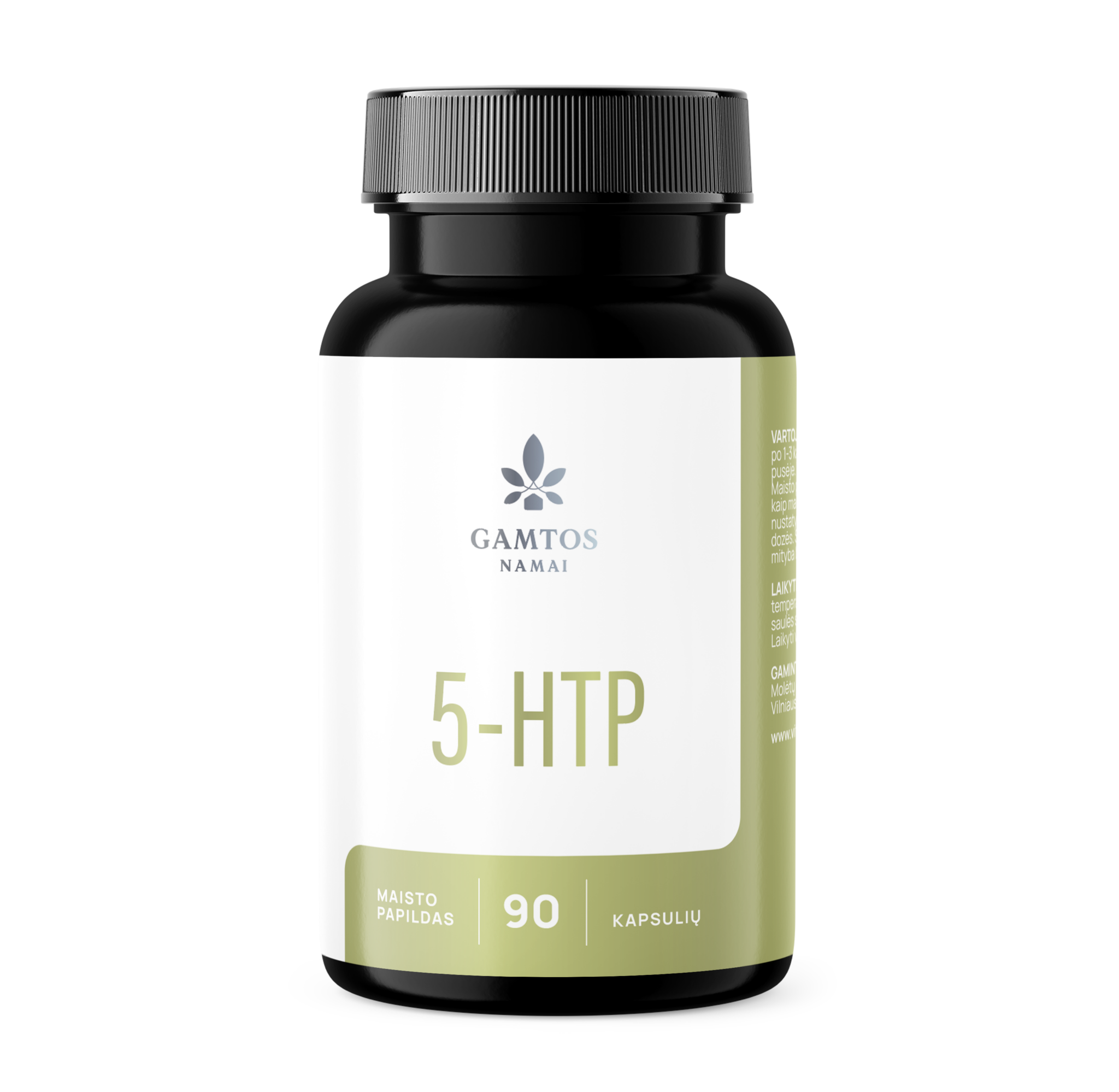 GAMTOS NAMAI, 5 HTP 100 mg, 90 kapsulių