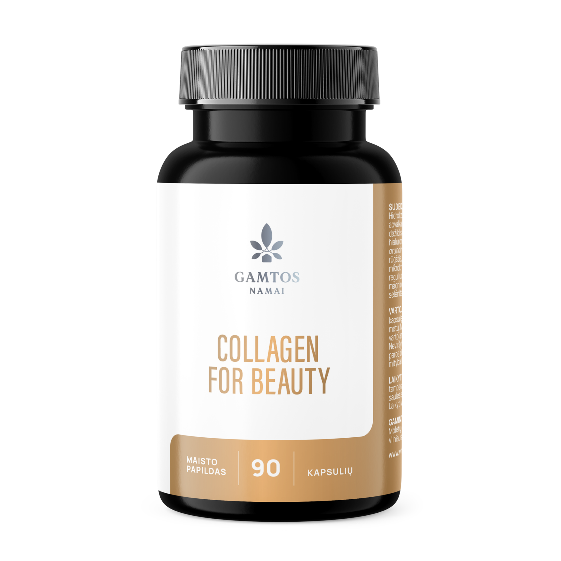 GAMTOS NAMAI, GROŽIUI COLLAGEN FOR BEAUTY, 90 kapsulių