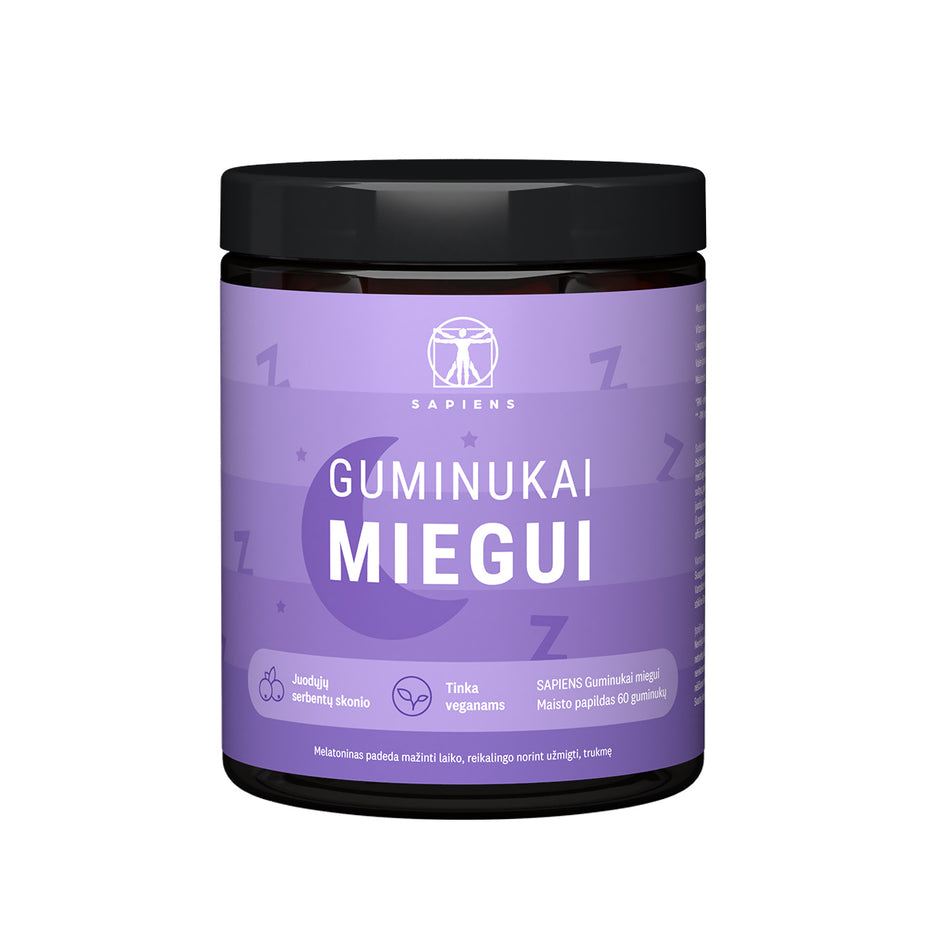 SAPIENS Guminukai miegui, 60 guminukų