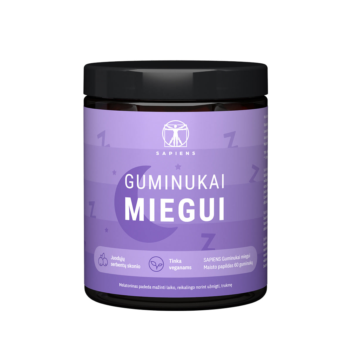 SAPIENS Guminukai miegui, 60 guminukų
