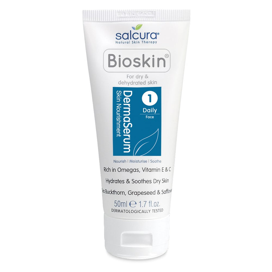 SALCURA, BIOSKIN DERMASERUM, serumas sudirgusiai veido odai, 50ml