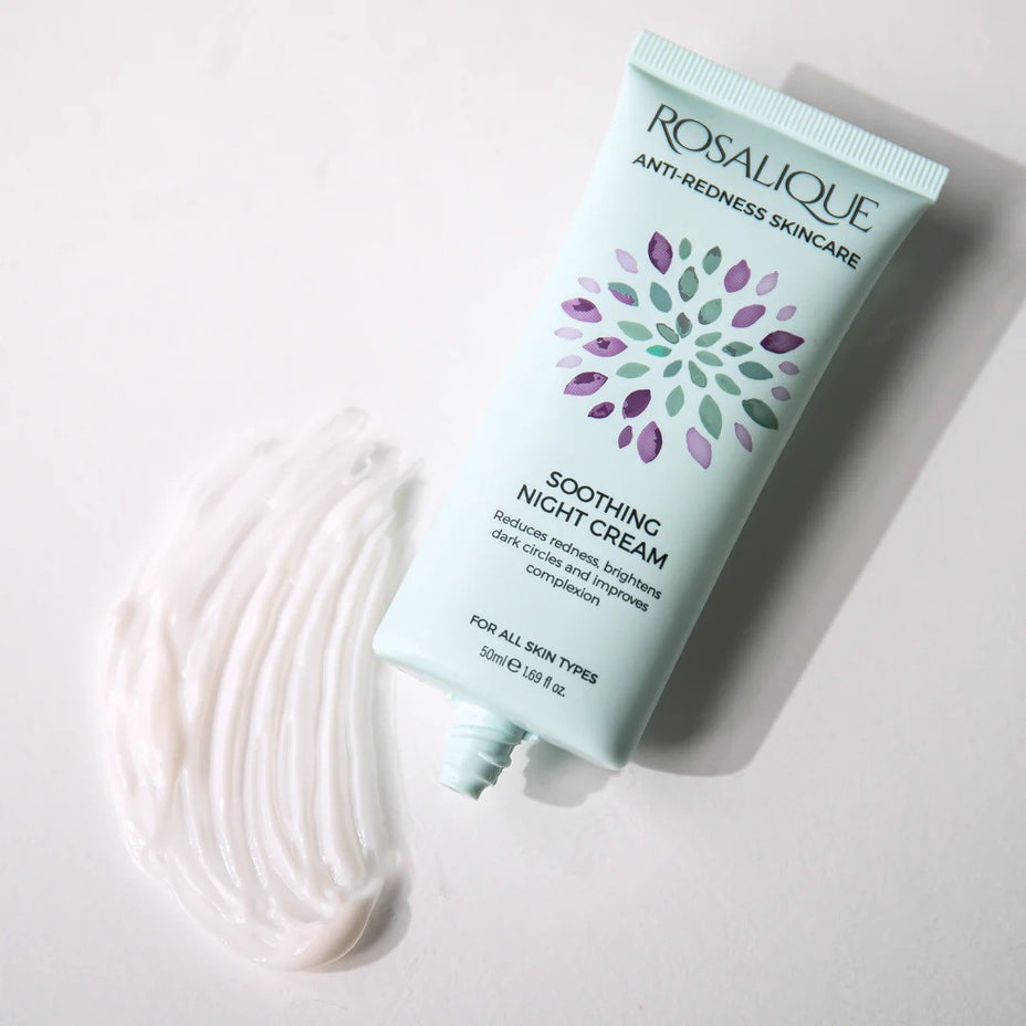 ROSALIQUE SOOTHING NIGHT CREAM raminantis naktinis kremas, 50ml