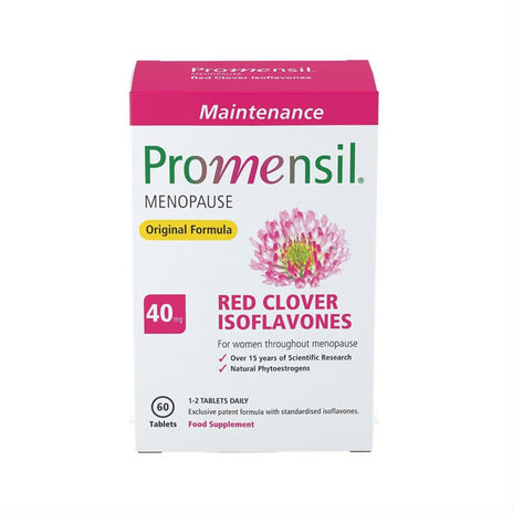 PROMENSIL, raudonojo dobilo izoflavonai MENOPAUSE, 40 mg