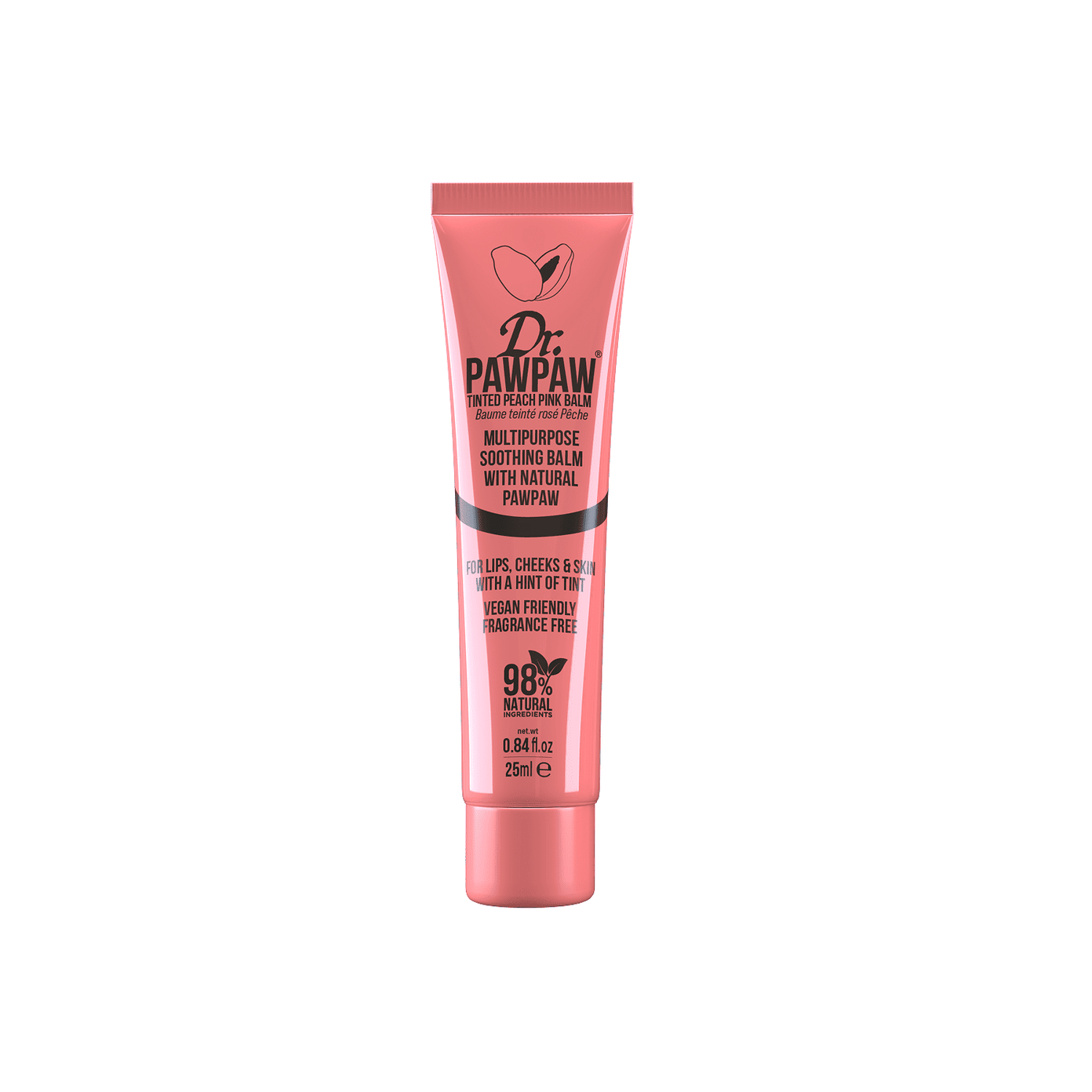 Dr.PAWPAW Peach Pink lūpų balzamas 25ml