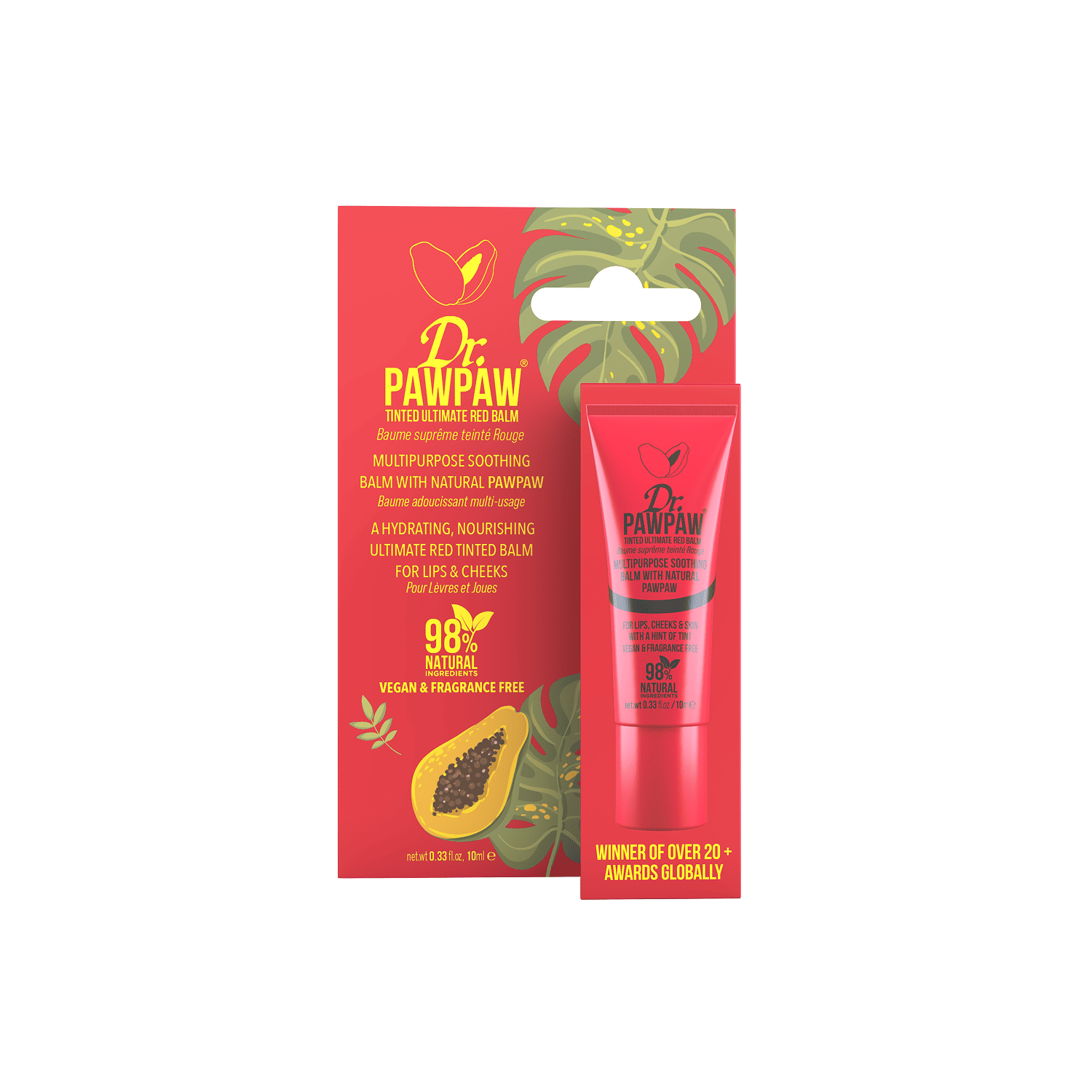Dr.PAWPAW Ultimate Red lūpų balzamas 10ml