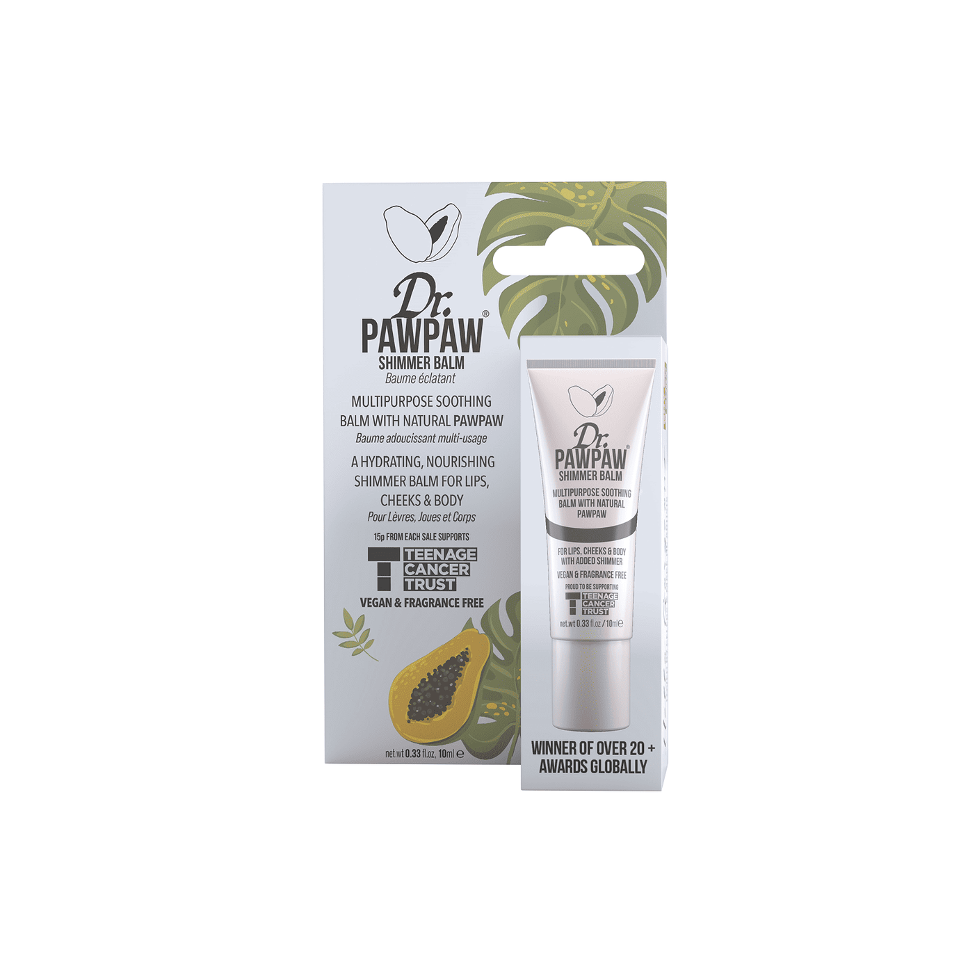 Dr.PAWPAW Shimmer Balm blizgus lūpų balzamas 10ml