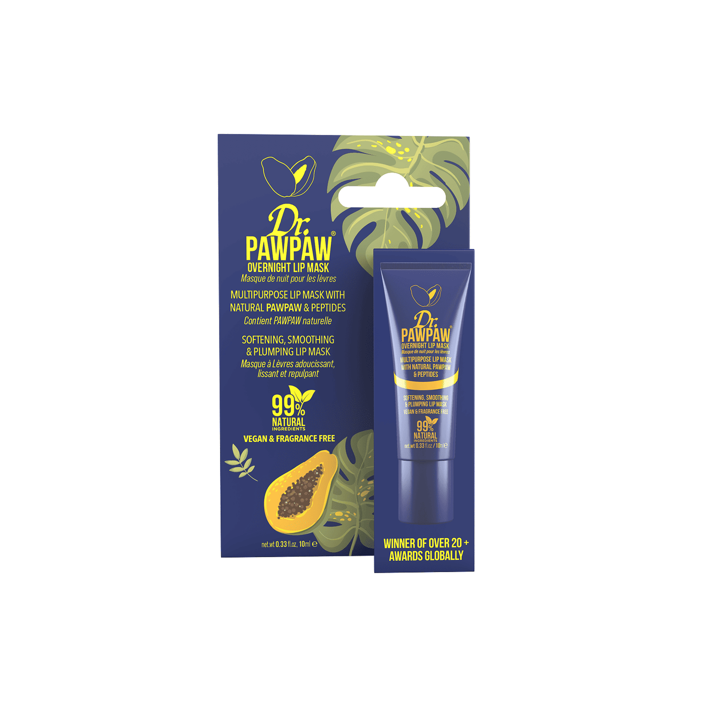 Dr.PAWPAW Overnight Lip naktinis lūpų kaukė - balzamas 10ml