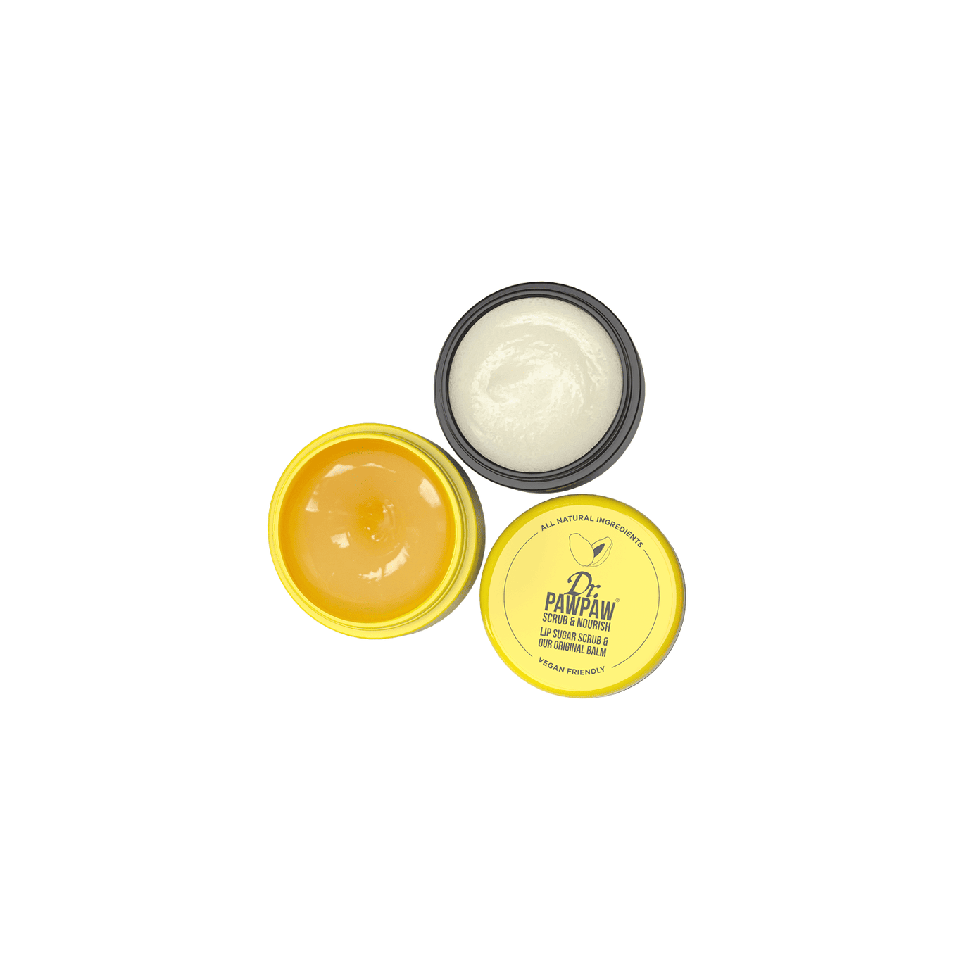 Dr.PAWPAW Scrub & Nourish lūpų šveitiklis-balzamas 16g