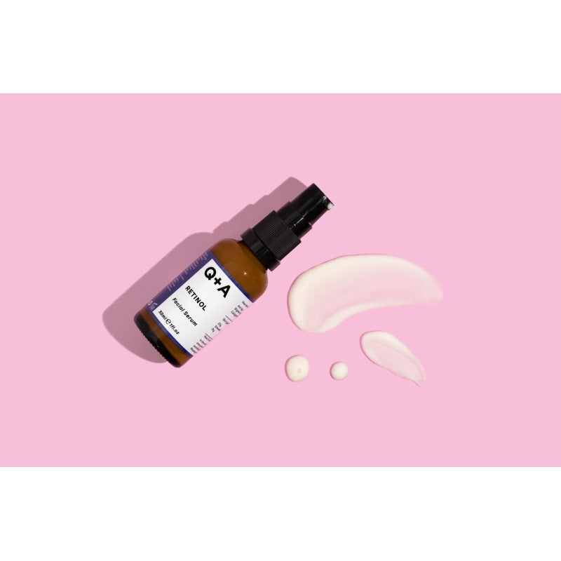 Q+A, Retinol 0.2% Facial Serum Veido serumas su retinoliu, 30ml