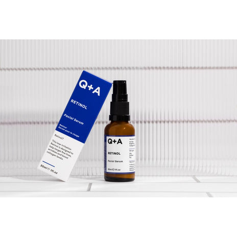 Q+A, Retinol 0.2% Facial Serum Veido serumas su retinoliu, 30ml