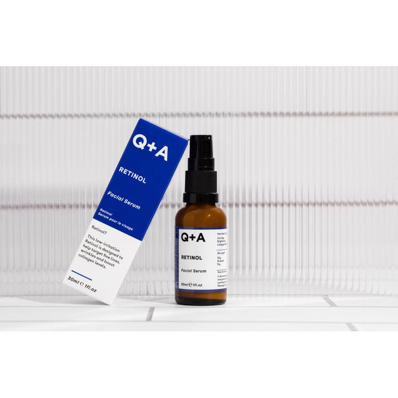 Q+A, Retinol 0.2% Facial Serum Veido serumas su retinoliu, 30ml