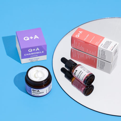 Q+A, Collagen Booster Serum Veido serumas su kolagenu, 15ml