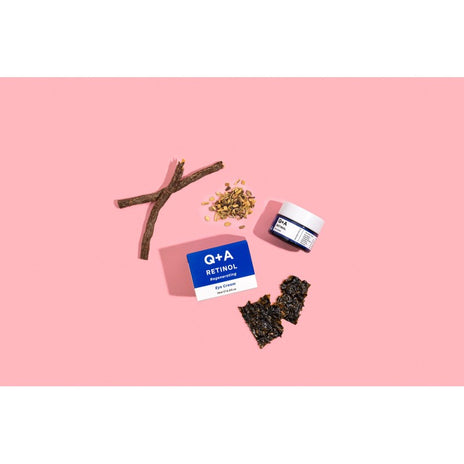 Q+A, Retinol Regenerating Eye Cream Paakių kremas su retinoliu, 15ml