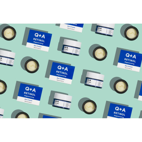 Q+A, Retinol Regenerating Eye Cream Paakių kremas su retinoliu, 15ml