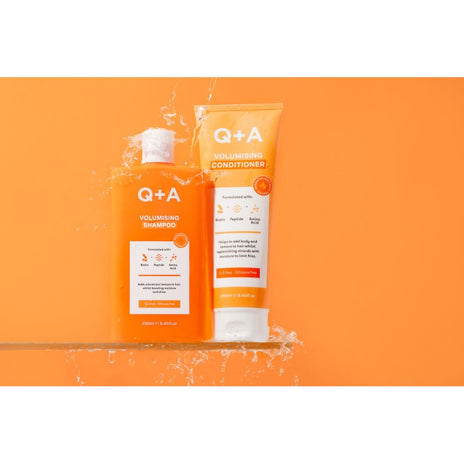 Q+A, Volumising Conditioner Apimties suteikiantis kondicionierius su biotinu, 250ml