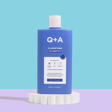 Q+A, Clarifying Shampoo Valomasis šampūnas su prebiotikais, 250ml