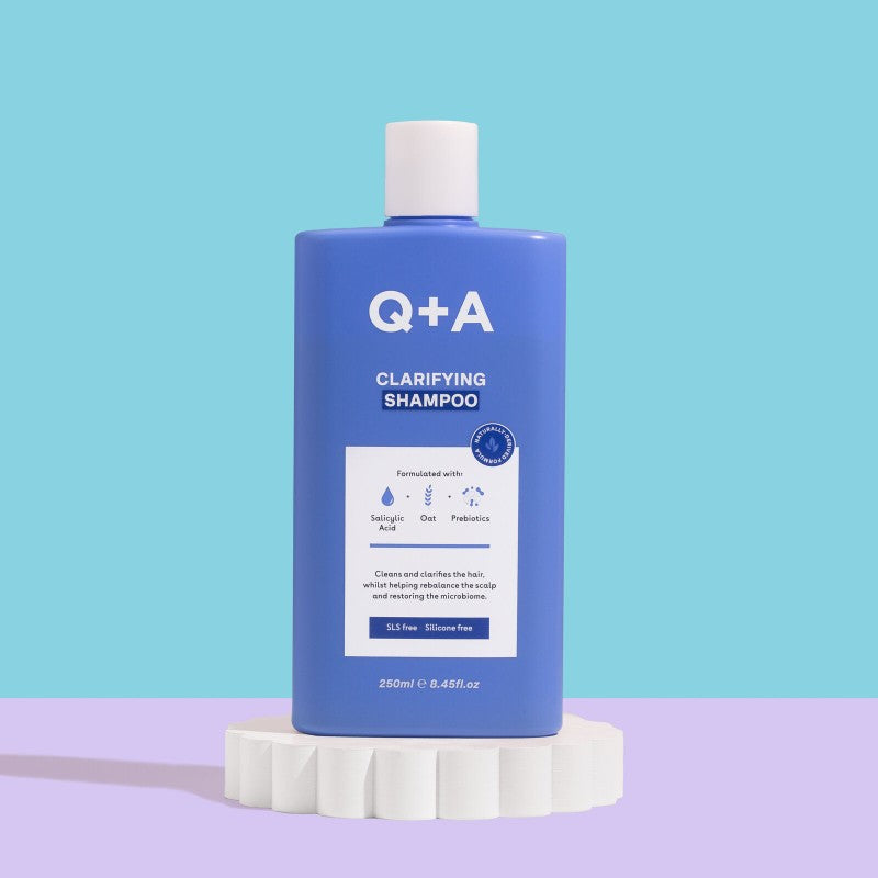 Q+A, Clarifying Shampoo Valomasis šampūnas su prebiotikais, 250ml