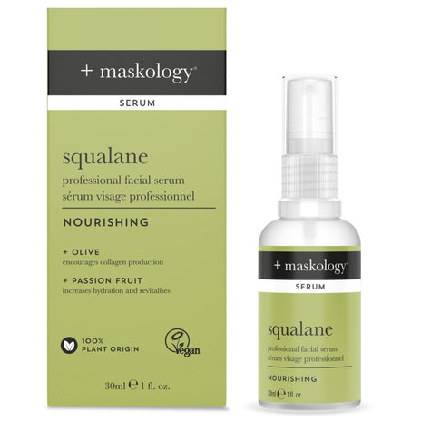 MASKOLOGY, SQUALANE Professional Facial Serum Veido serumas su skvalanu, 30ml