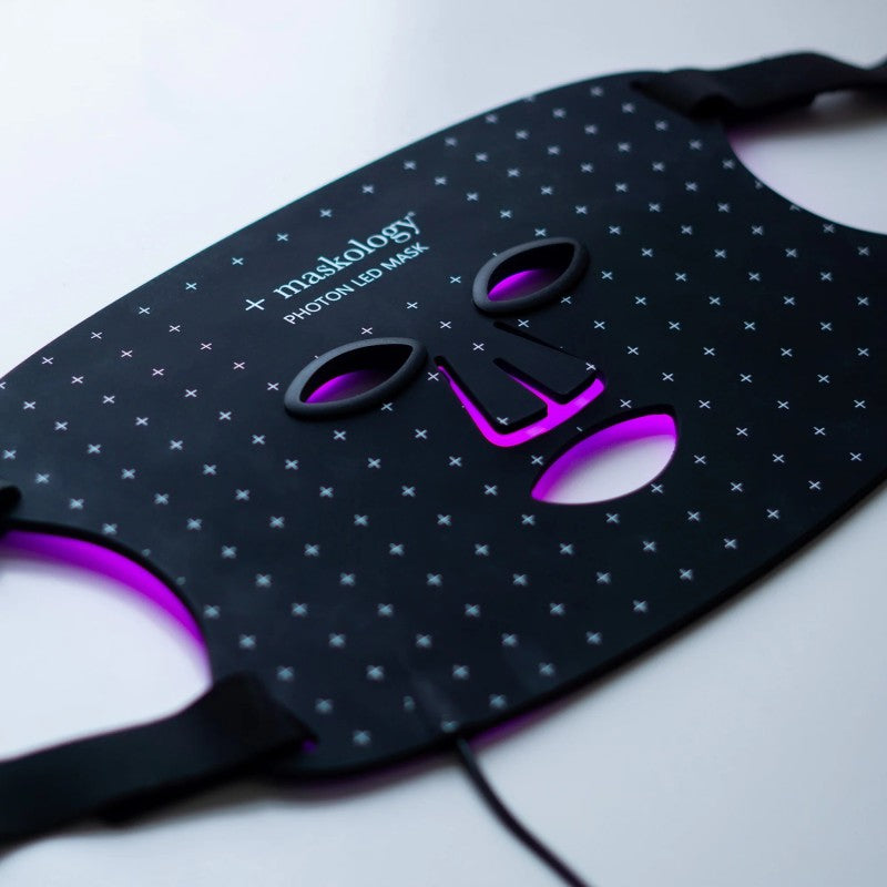 MASKOLOGY, PHOTON LED Light Therapy Face Mask LED veido kaukė, 1vnt