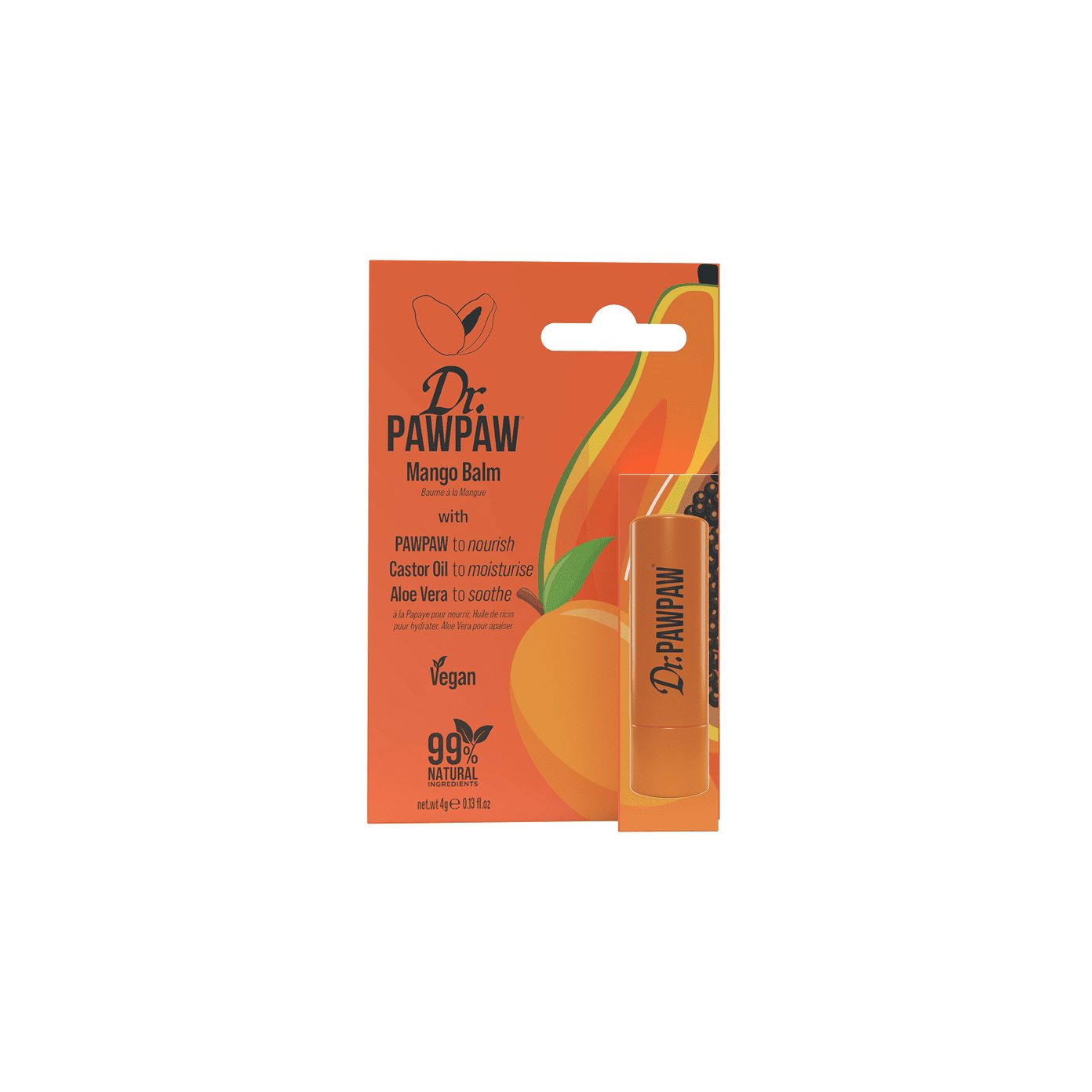 Dr.PAWPAW Mango lūpų pieštukas 4g