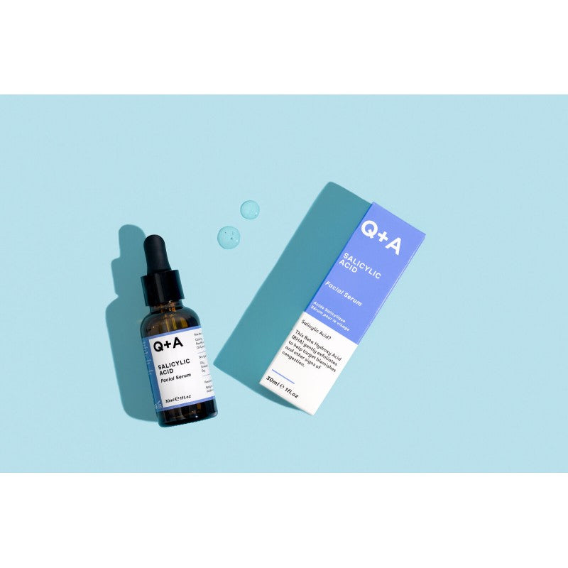Q+A, Salicylic Acid Facial Serum Veido serumas su salicilo rūgštimi, 30ml