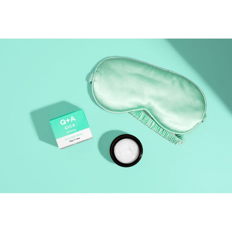 Q+A, Cica Calming Overnight Mask Raminamoji naktinė veido kaukė, 50g